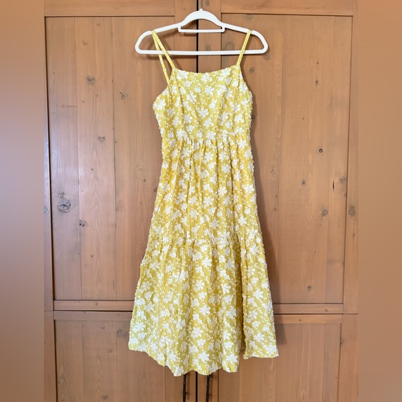 Anthropologie Maeve Rhonda Textured Midi dress in US size 4 - Picture 6 of 6